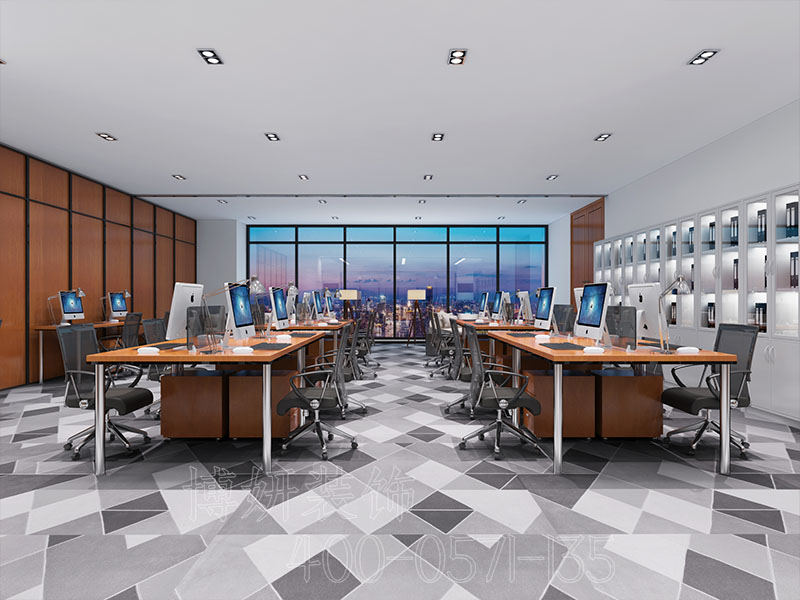 杭州期货公司办公室装修-案例效果图 2